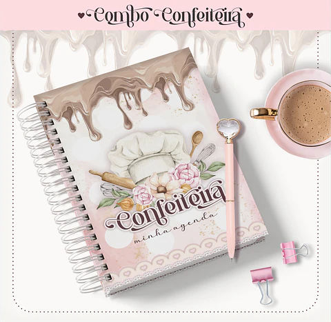 Encadernação Confeitaria Combo - Lina
