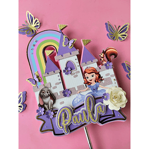 Arquivo de Corte Topo Princesa Sofia