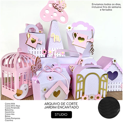 Arquivo de Corte Jardim Encantado