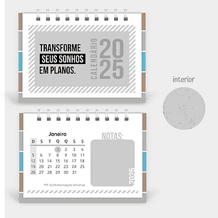 Arquivo Calendários de Mesa 2025 - A6 e Mini - Inspirações - TELMA CONTEL