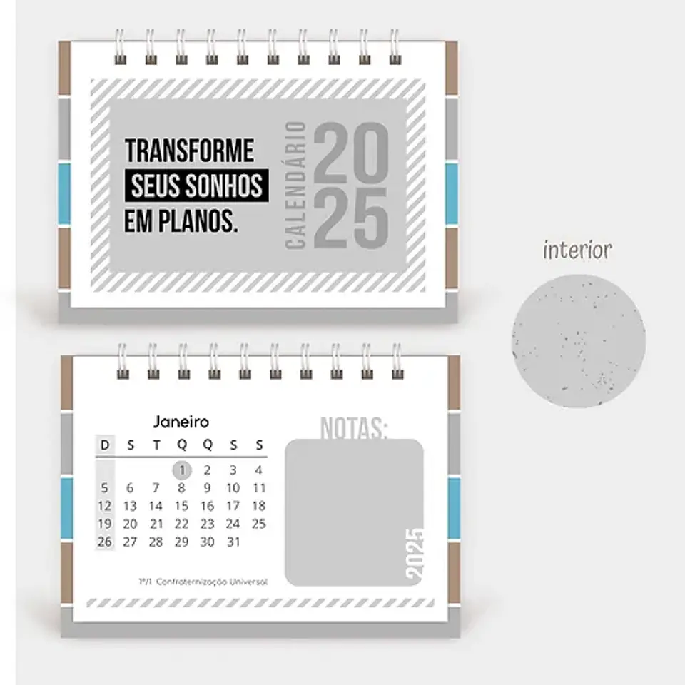 Arquivo Calendários de Mesa 2025 - A6 e Mini - Inspirações - TELMA CONTEL 2