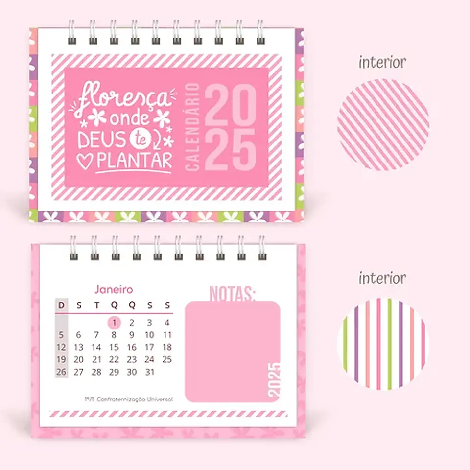 Arquivo Calendários de Mesa 2025 - A6 e Mini - Inspirações - TELMA CONTEL 3