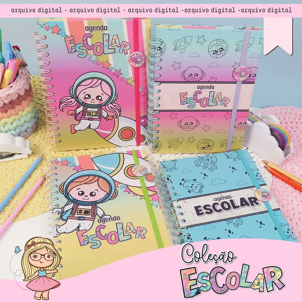 Arquivo Coleção Escolar 2025 Combo Completo - MIMOS PERSONALIZADOS 3