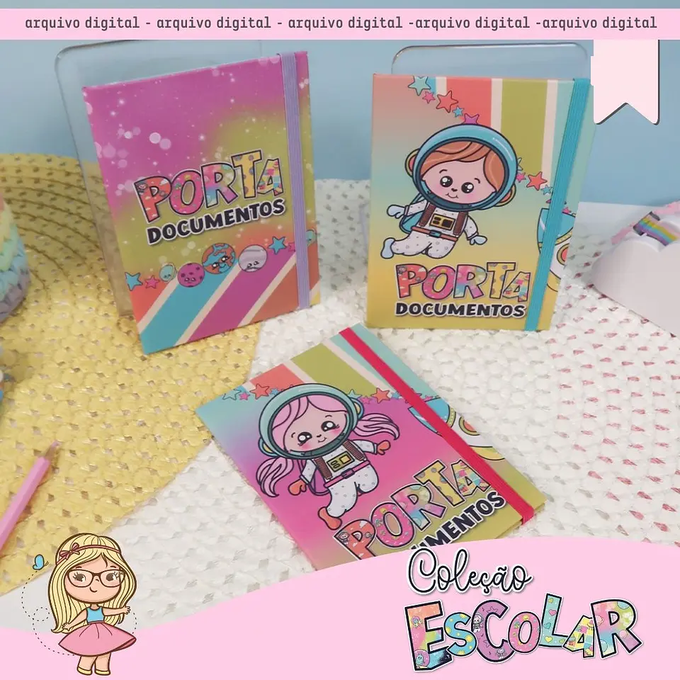 Arquivo Coleção Escolar 2025 Combo Completo - MIMOS PERSONALIZADOS 7