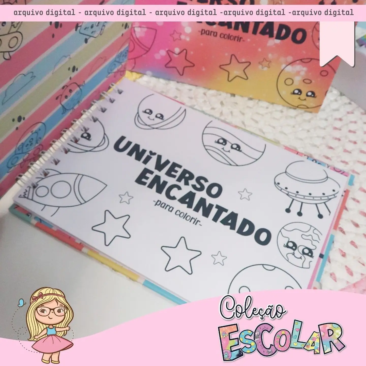Arquivo Coleção Escolar 2025 Combo Completo - MIMOS PERSONALIZADOS 12