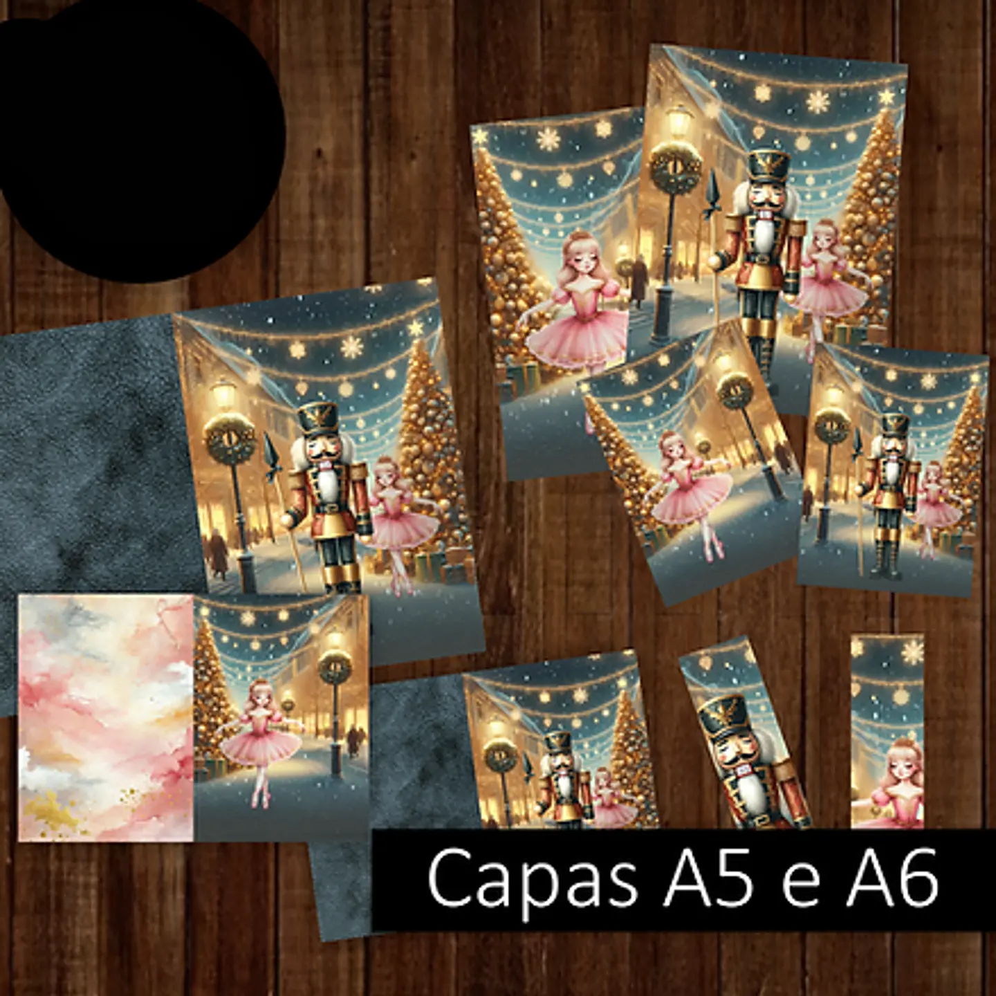 Arquivo Combo Quebra Nozes Miolos Papeis Capas - Loja da Nadia 2