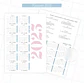 Arquivo Planner Floral 2025 Azul e Rosa - Criativa Afetiva - Thumbnail 2