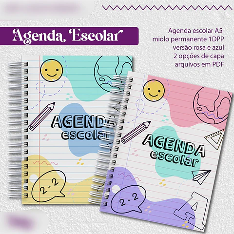 Arquivo Agenda Escolar - BM ARQUIVOS