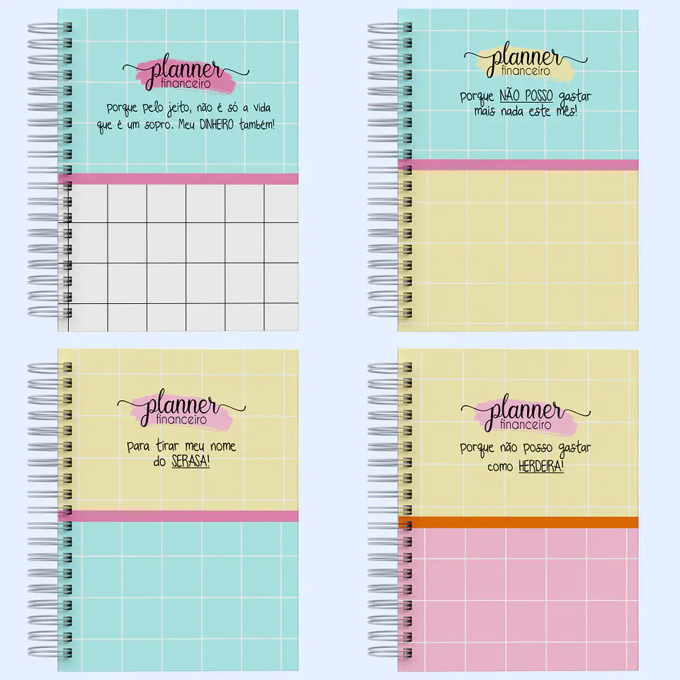 Arquivo Planner Financeiro Frases 2025 - BM ARQUIVOS 1