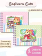 Arquivo Livro de Colorir Capivara Cute - Bia Shaina - Thumbnail 2