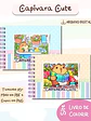 Arquivo Livro de Colorir Capivara Cute - Bia Shaina - Thumbnail 3
