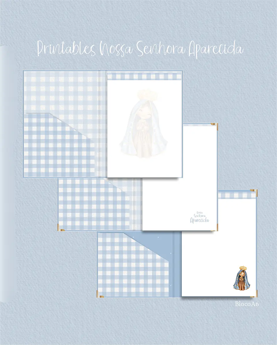 Arquivo Encadernação Combo Nossa Senhora Aparecida - CARINAS 4