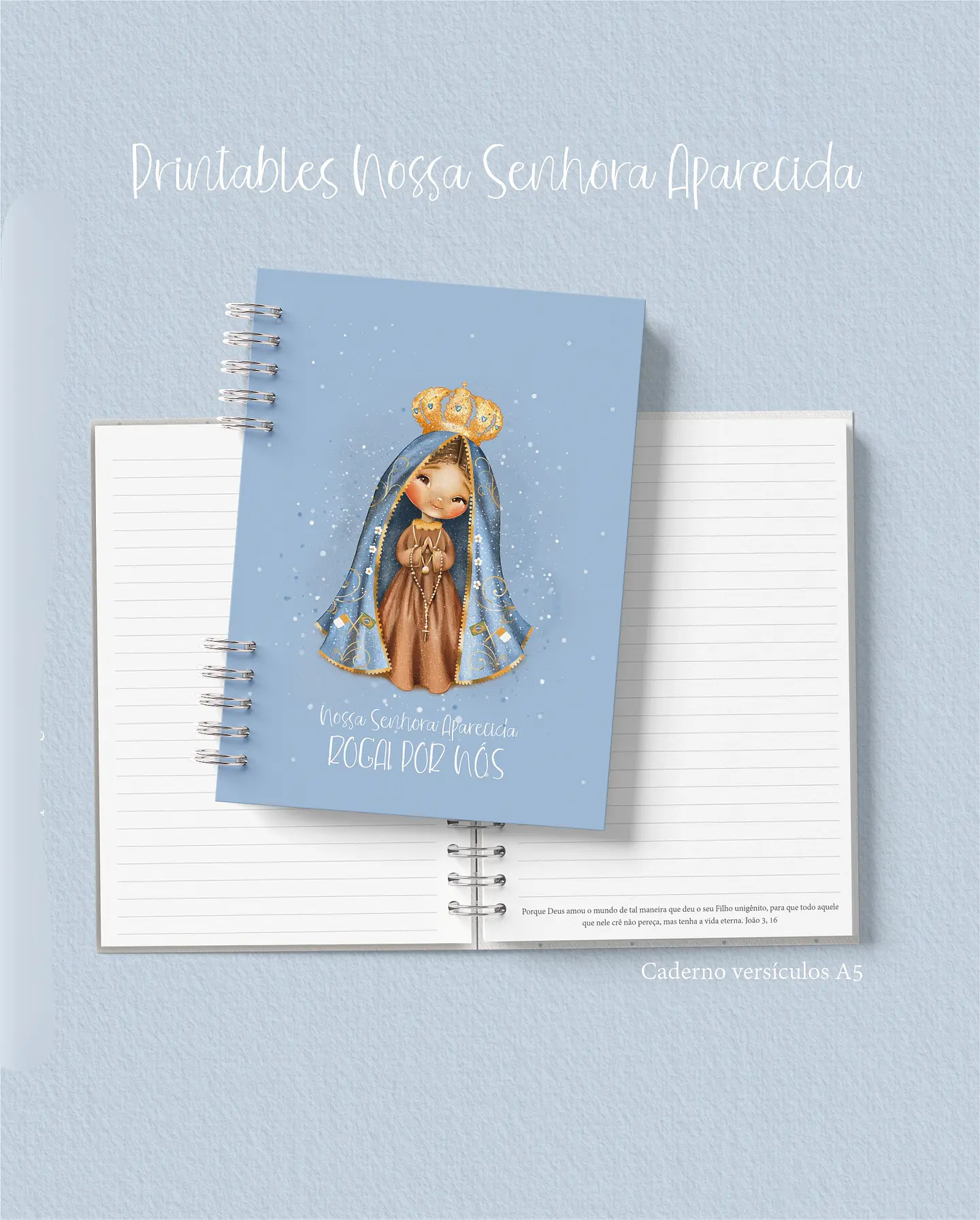 Arquivo Encadernação Combo Nossa Senhora Aparecida - CARINAS 6