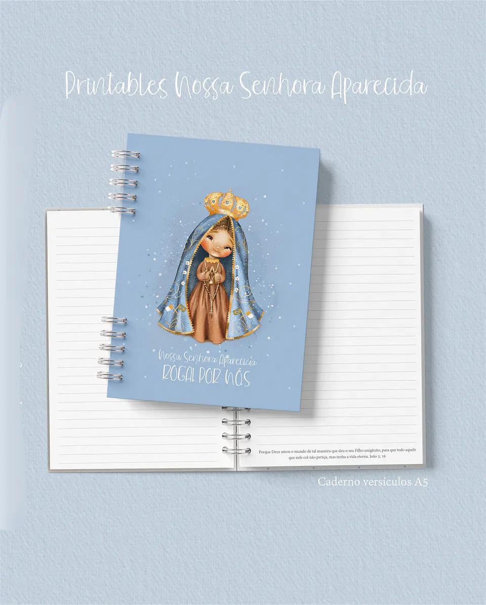 Arquivo Encadernação Combo Nossa Senhora Aparecida - CARINAS 6