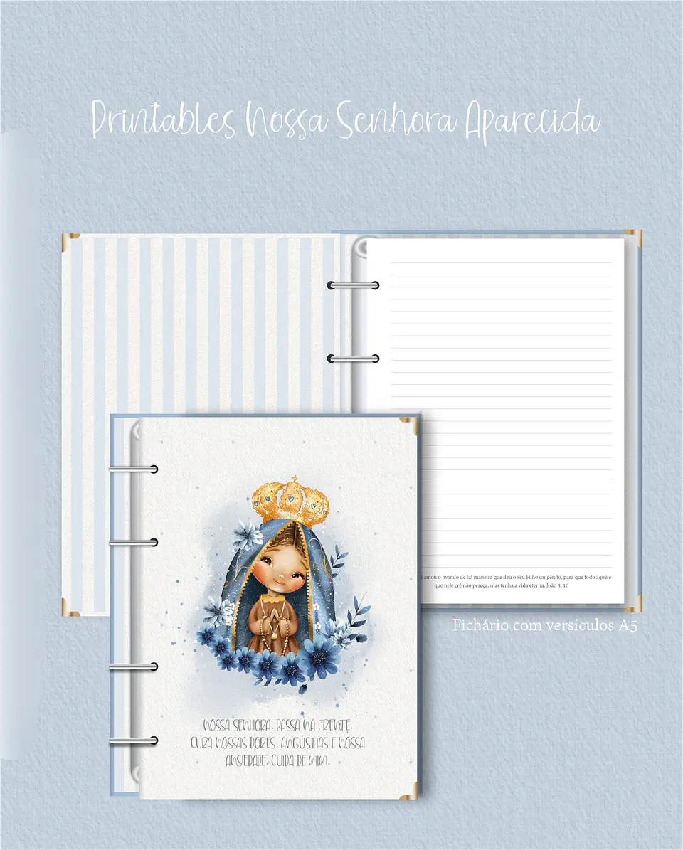 Arquivo Encadernação Combo Nossa Senhora Aparecida - CARINAS 7