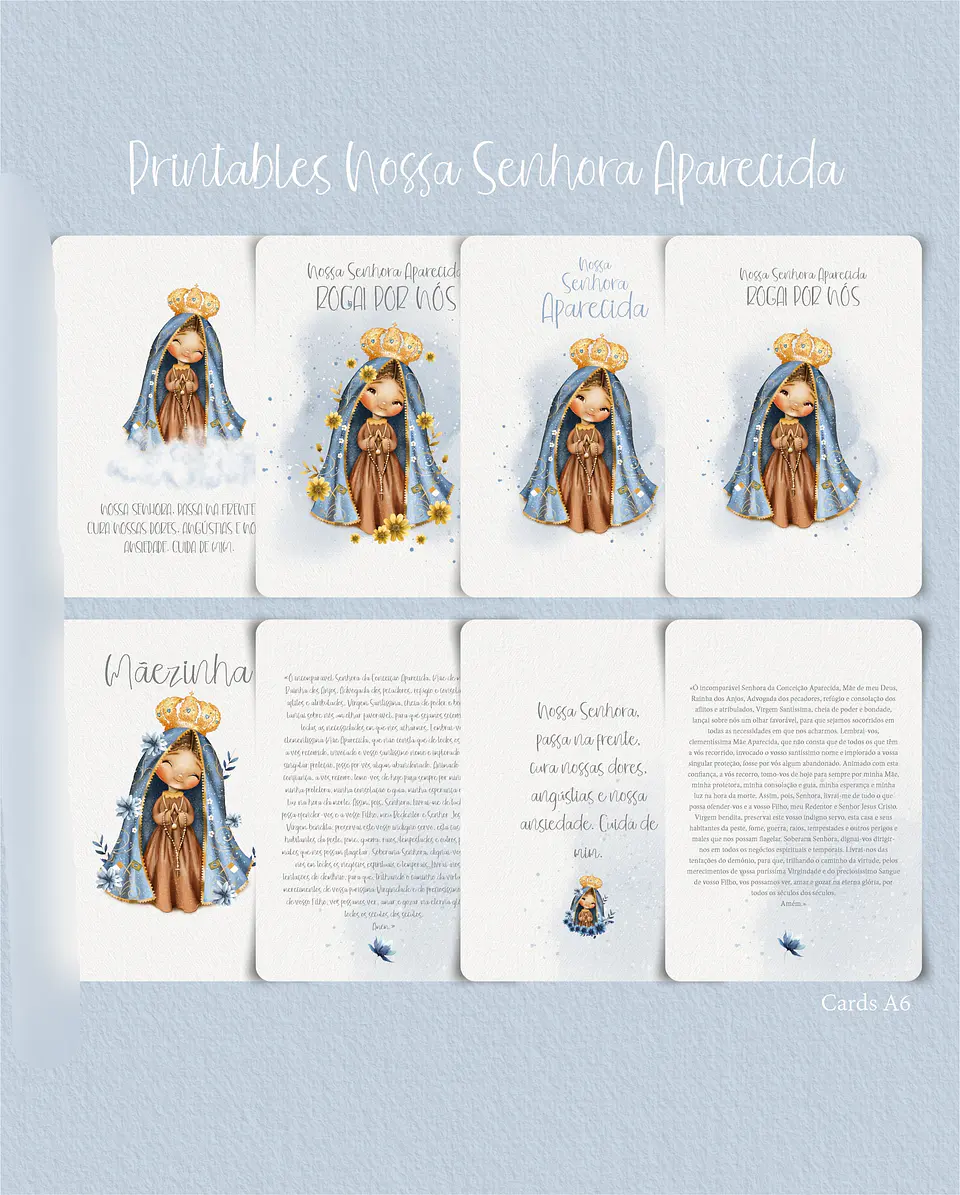 Arquivo Encadernação Combo Nossa Senhora Aparecida - CARINAS 11