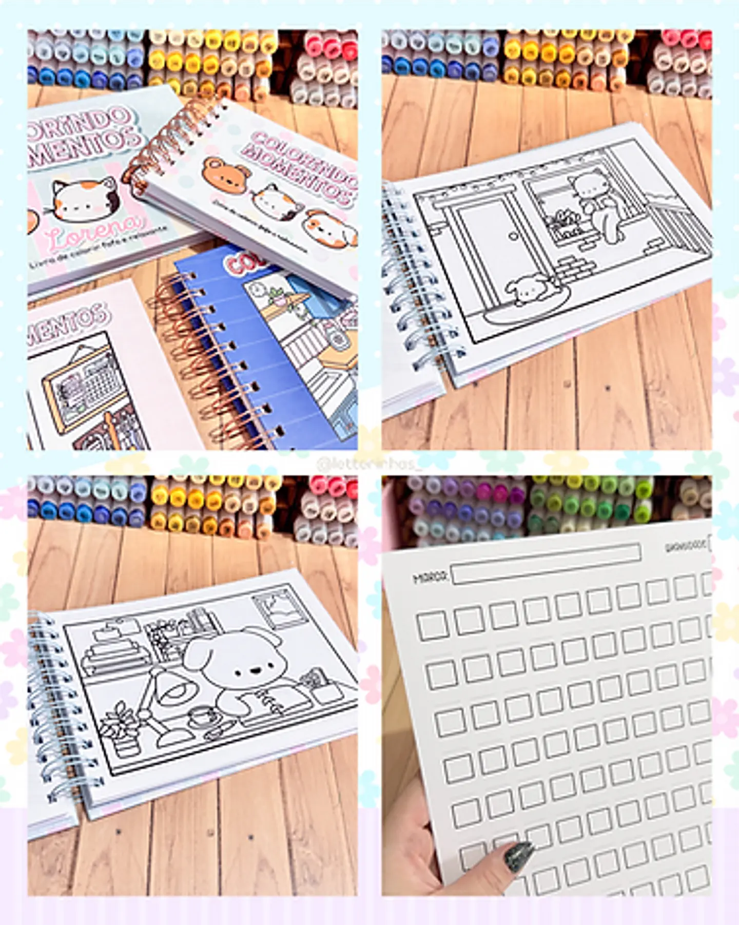 Arquivo Livro de Colorir Colorindo Momentos - LETTERINHAS 2