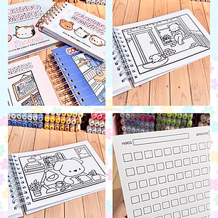 Arquivo Livro de Colorir Colorindo Momentos - LETTERINHAS