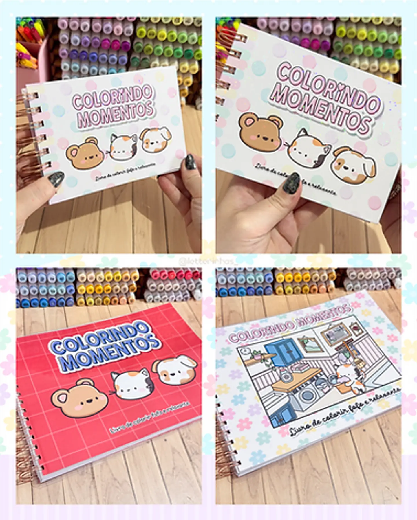 Arquivo Livro de Colorir Colorindo Momentos - LETTERINHAS 5