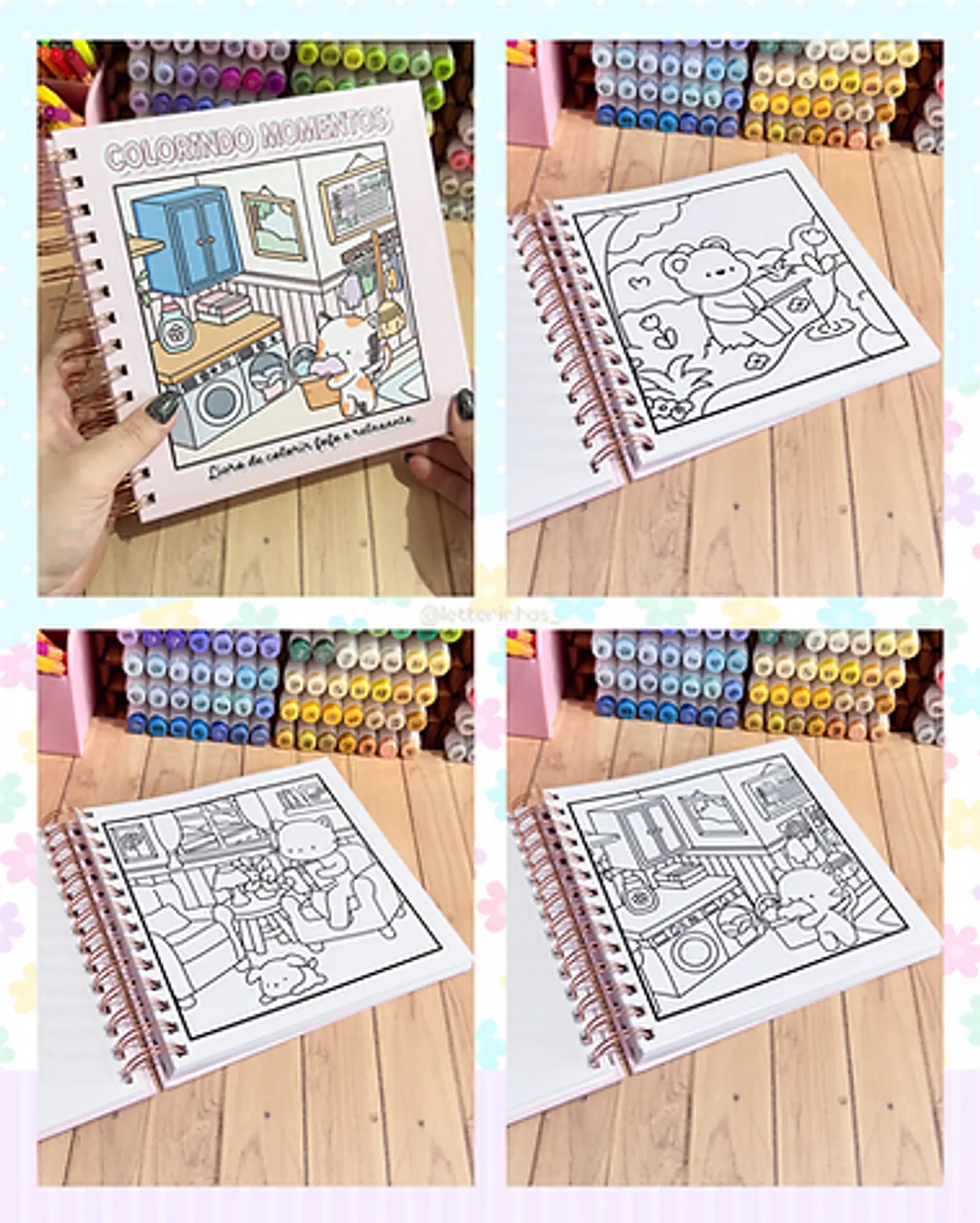 Arquivo Livro de Colorir Colorindo Momentos - LETTERINHAS 6