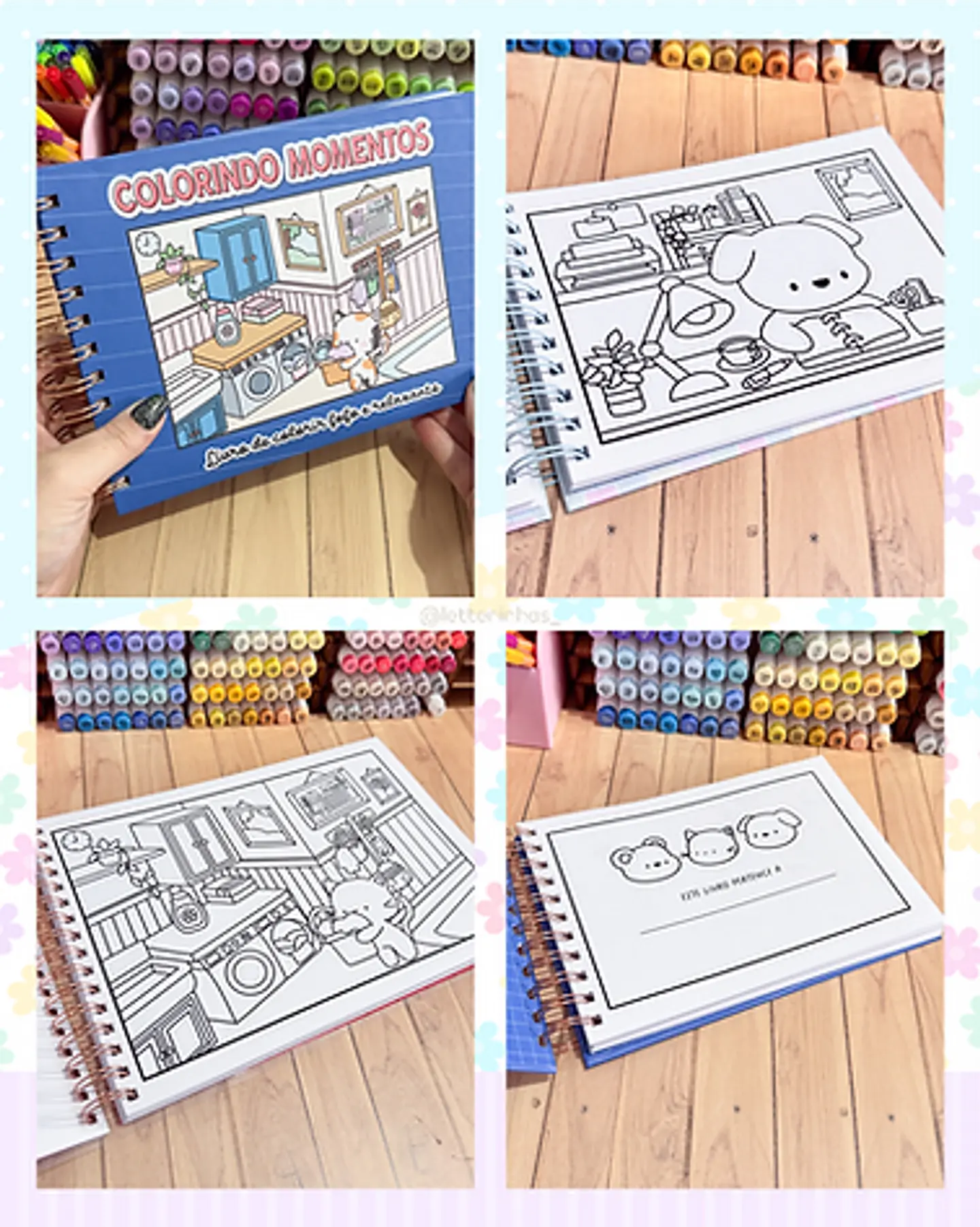 Arquivo Livro de Colorir Colorindo Momentos - LETTERINHAS 7