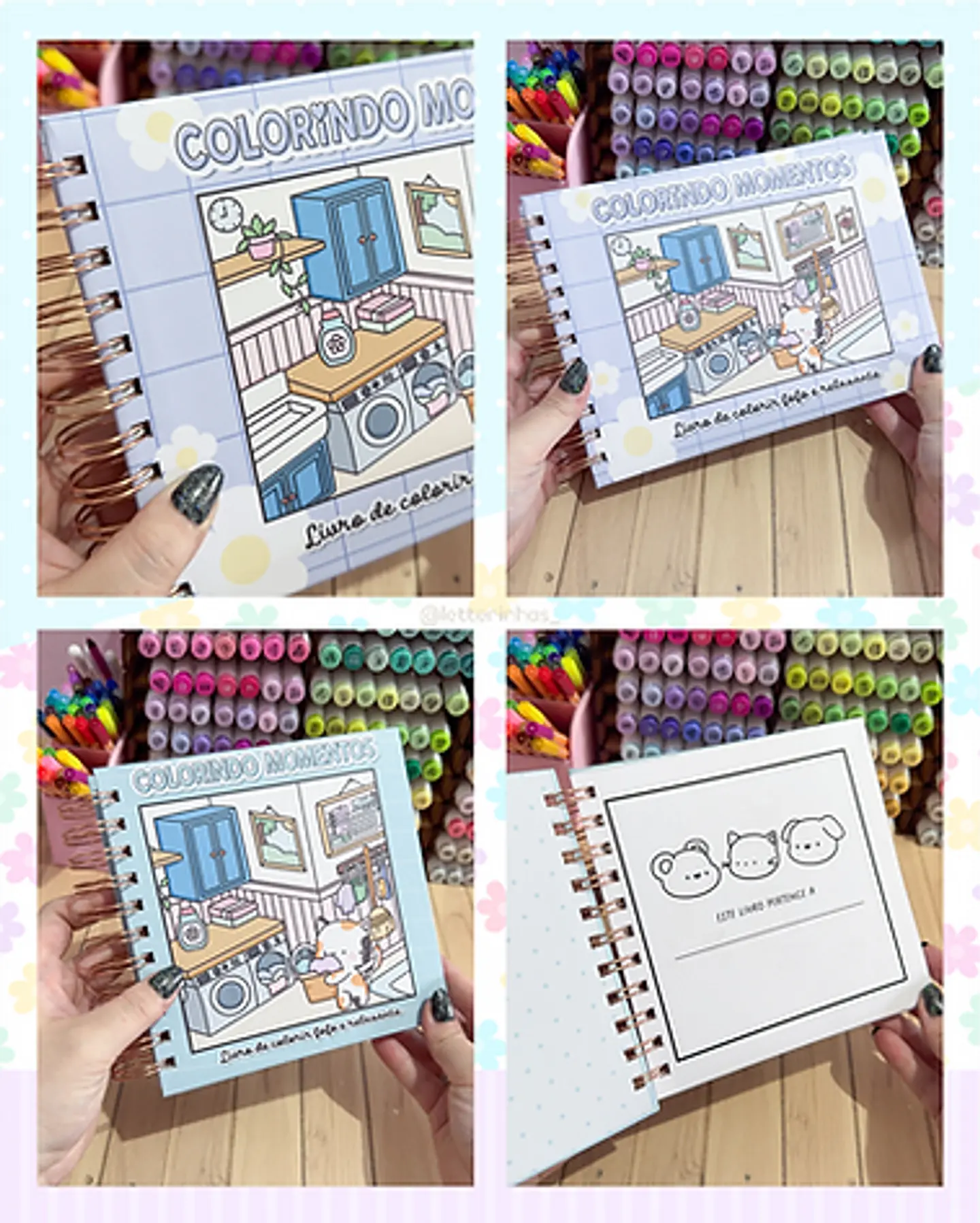 Arquivo Livro de Colorir Colorindo Momentos - LETTERINHAS 8