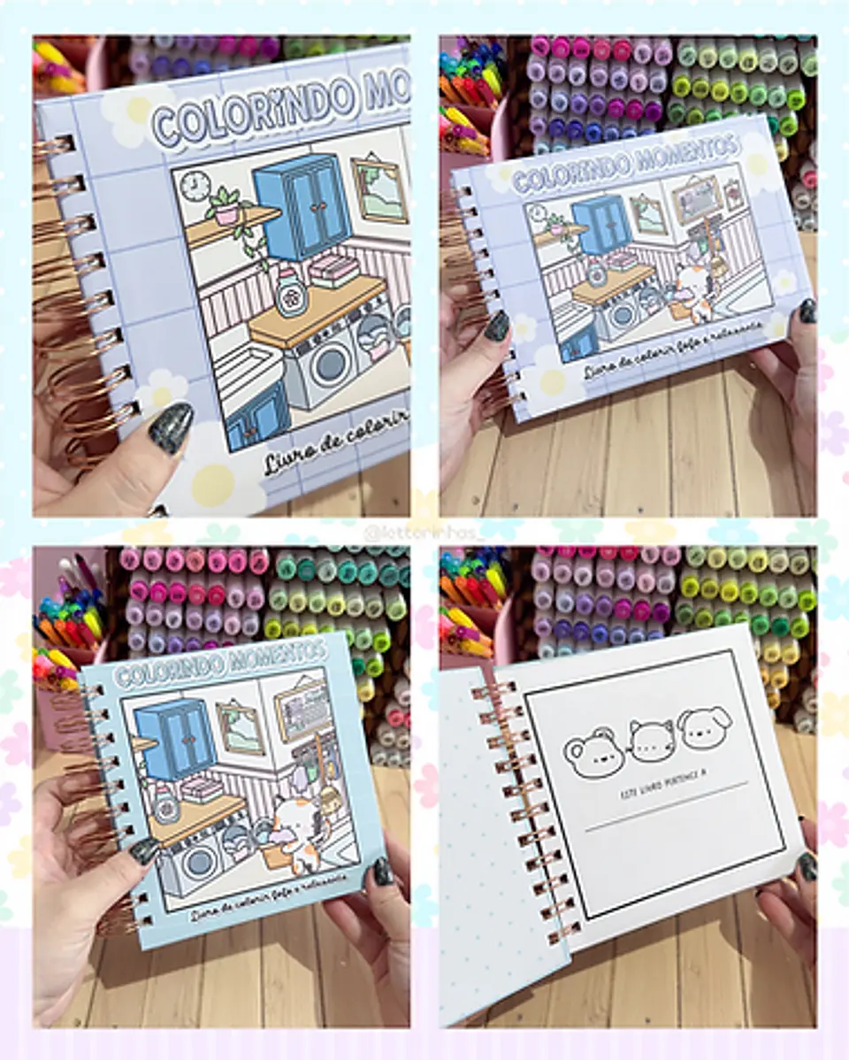 Arquivo Livro de Colorir Colorindo Momentos - LETTERINHAS 8