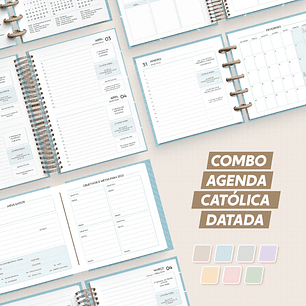 Arquivo Miolos Agenda Católica 2025 | Datada – A5 e Mini