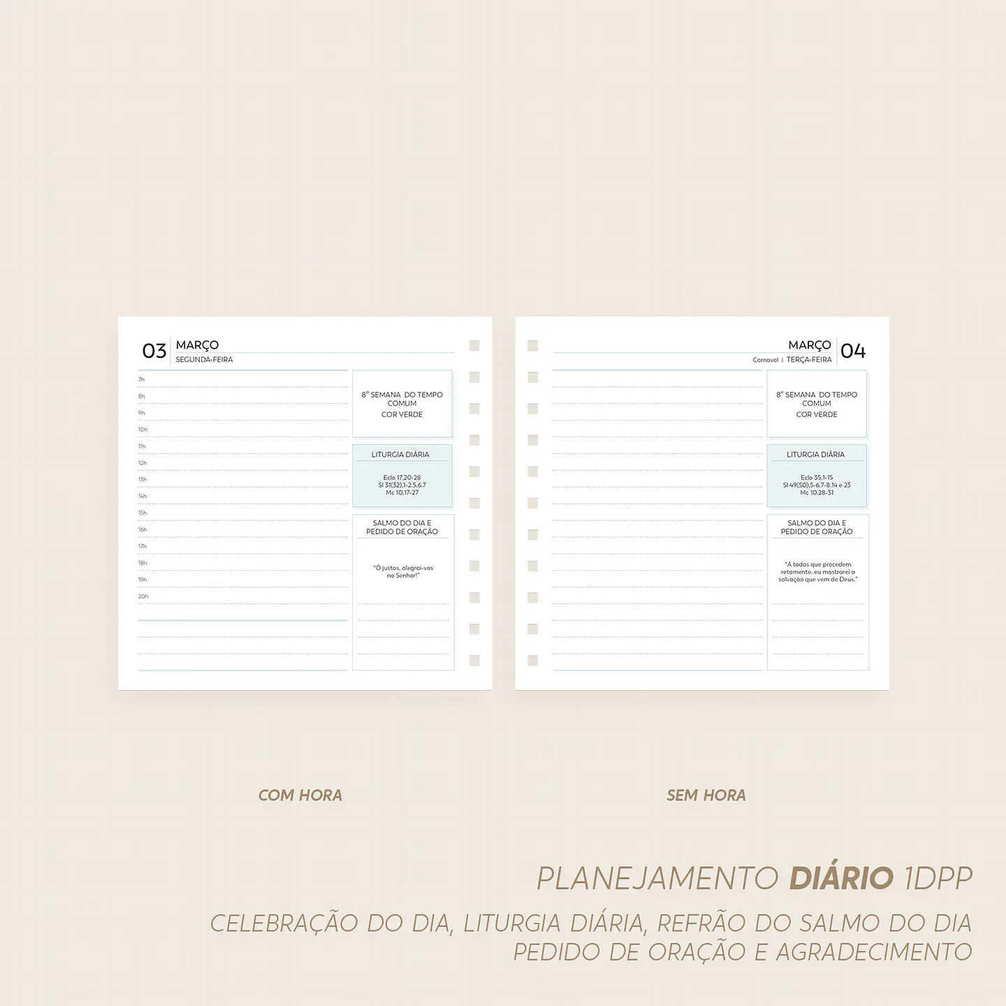 Arquivo Miolos Agenda Católica 2025 | Datada – A5 e Mini 4