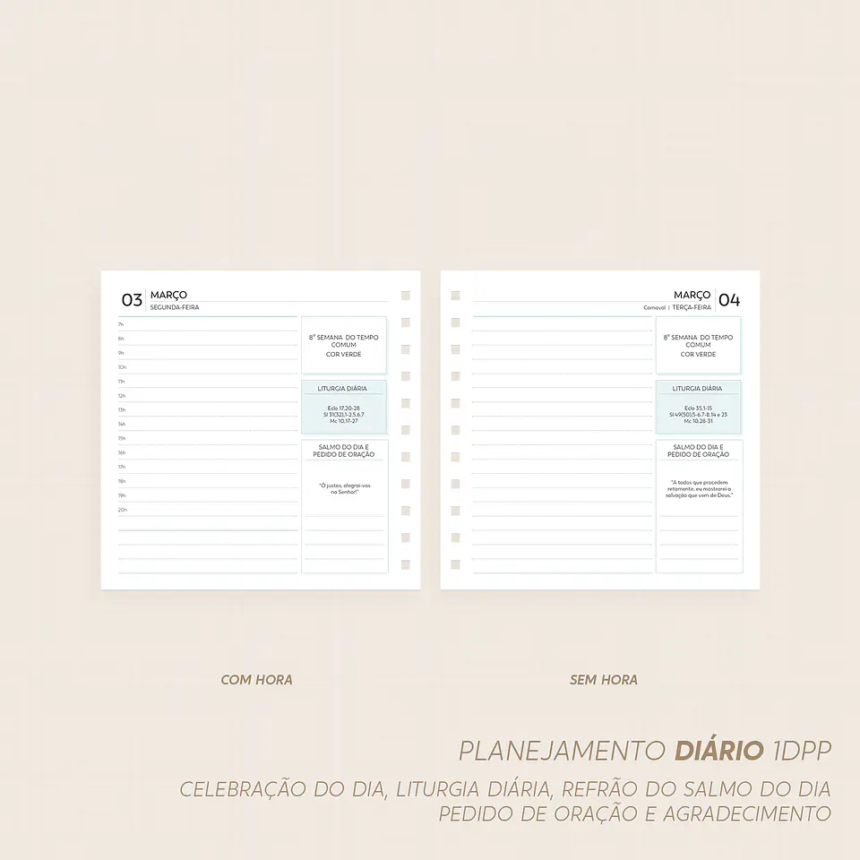 Arquivo Miolos Agenda Católica 2025 | Datada – A5 e Mini 4