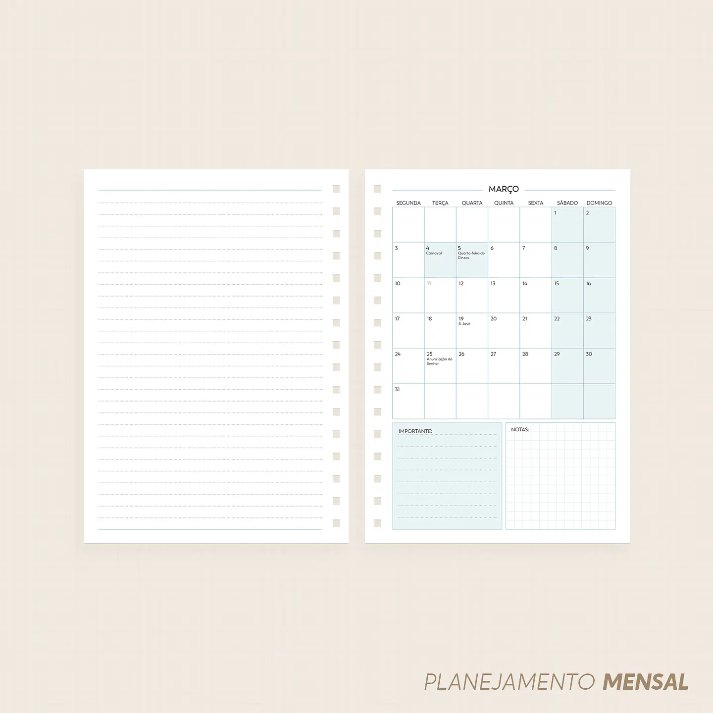 Arquivo Miolos Agenda Católica 2025 | Datada – A5 e Mini 11