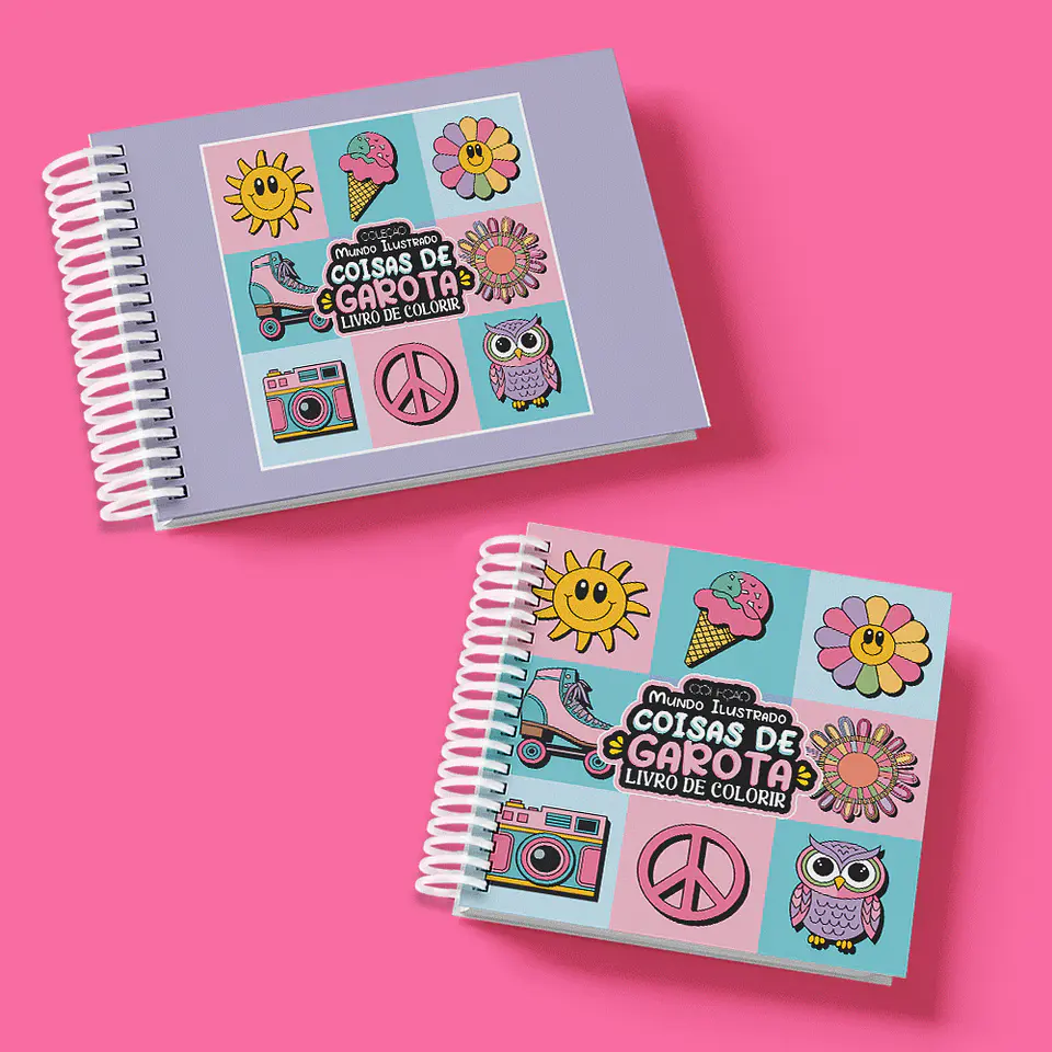 Arquivo Livros de Colorir Combo 13 Modelos - LE POLY 23