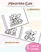 Arquivo Livro de Colorir Stitch Monstrinhos Cute V1 - bia shaina - Thumbnail 2