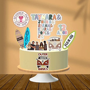 Arquivo Topo de Bolo Outer Banks