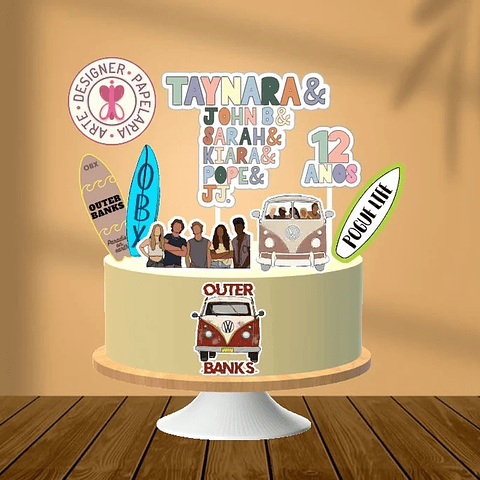 Arquivo Topo de Bolo Outer Banks