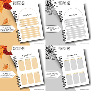 Arquivo Combo Planner dos Pioneiros 2025 - RE CASTORI