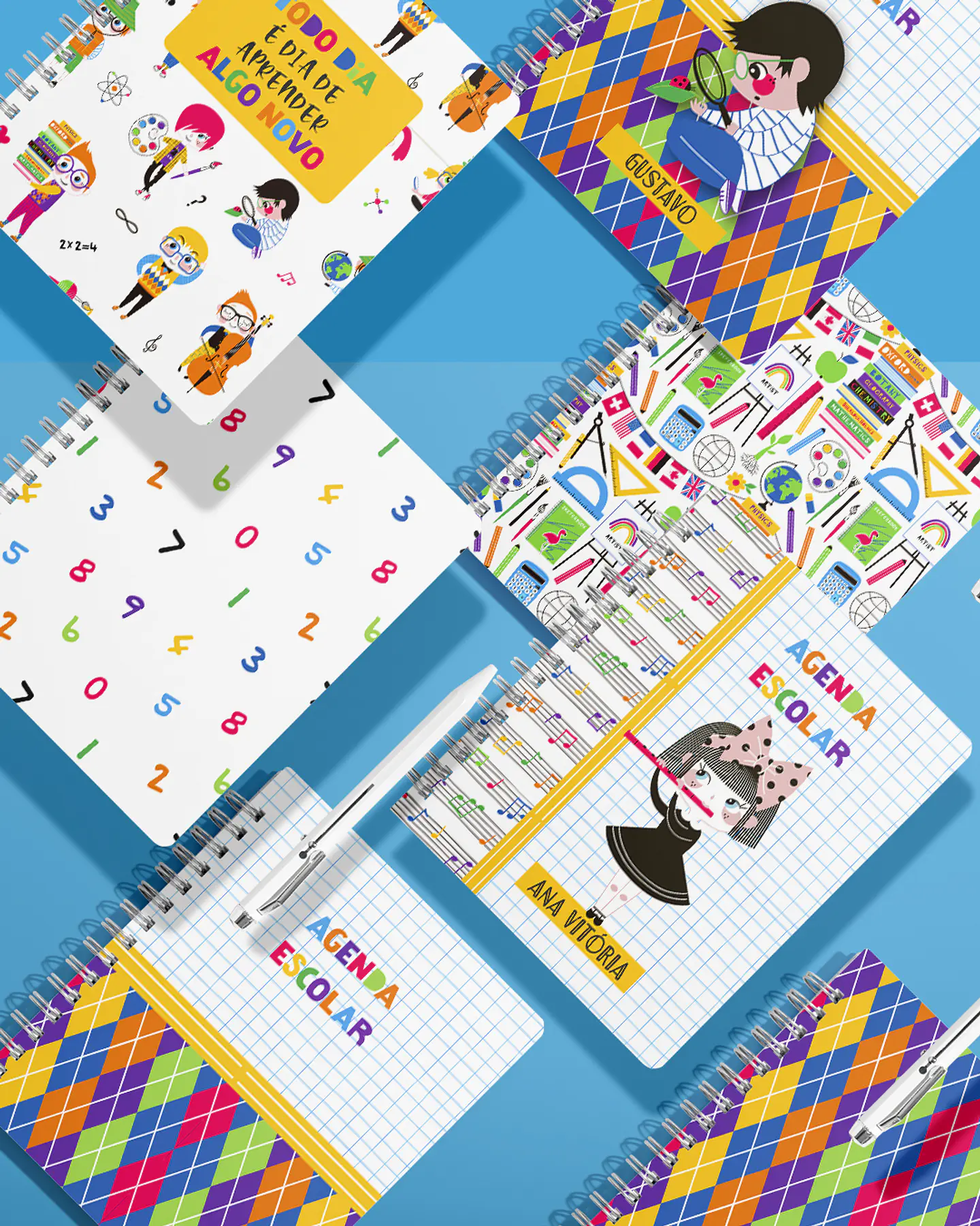 Arquivo Combo Agenda Escolar 2025 - BICHO PAPEL 2