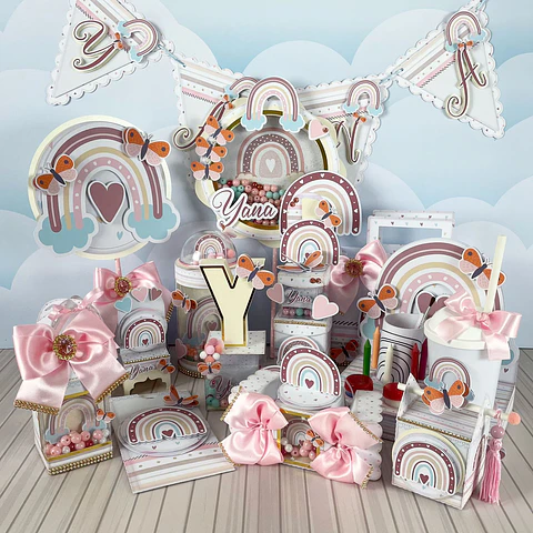 Arquivo de Corte Arco Íris - Chuvinha de Papel