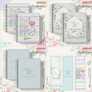 Arquivo Encadernação Combo Enfermagem - Lina