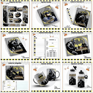 Arquivo Encadernação Volta as Aulas Batman - LINA