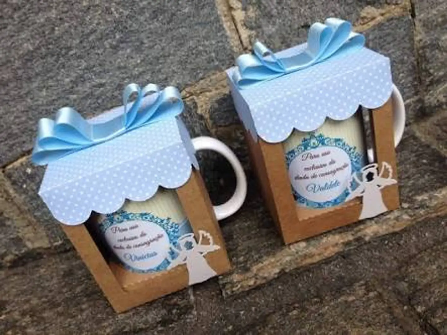 Arquivo de Corte Caixa Caneca Molde 1