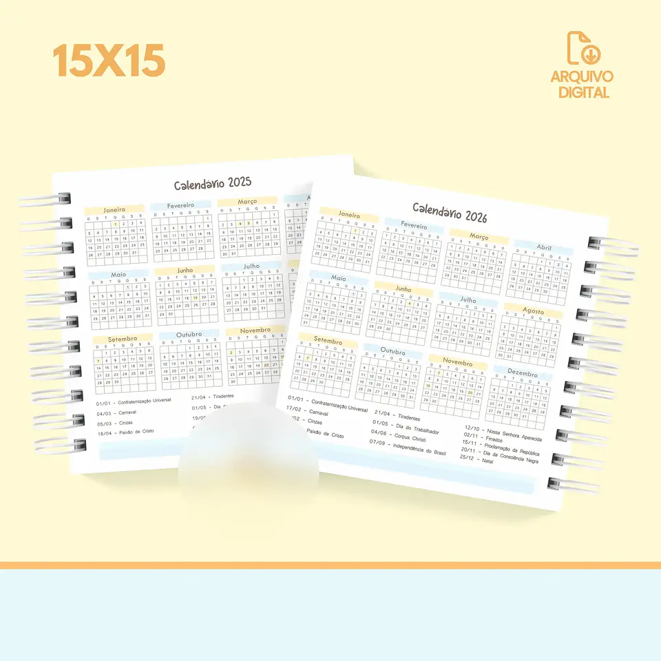 Arquivo Agenda Escolar 2025 Mini Quadrada 1DPP - Sara 6