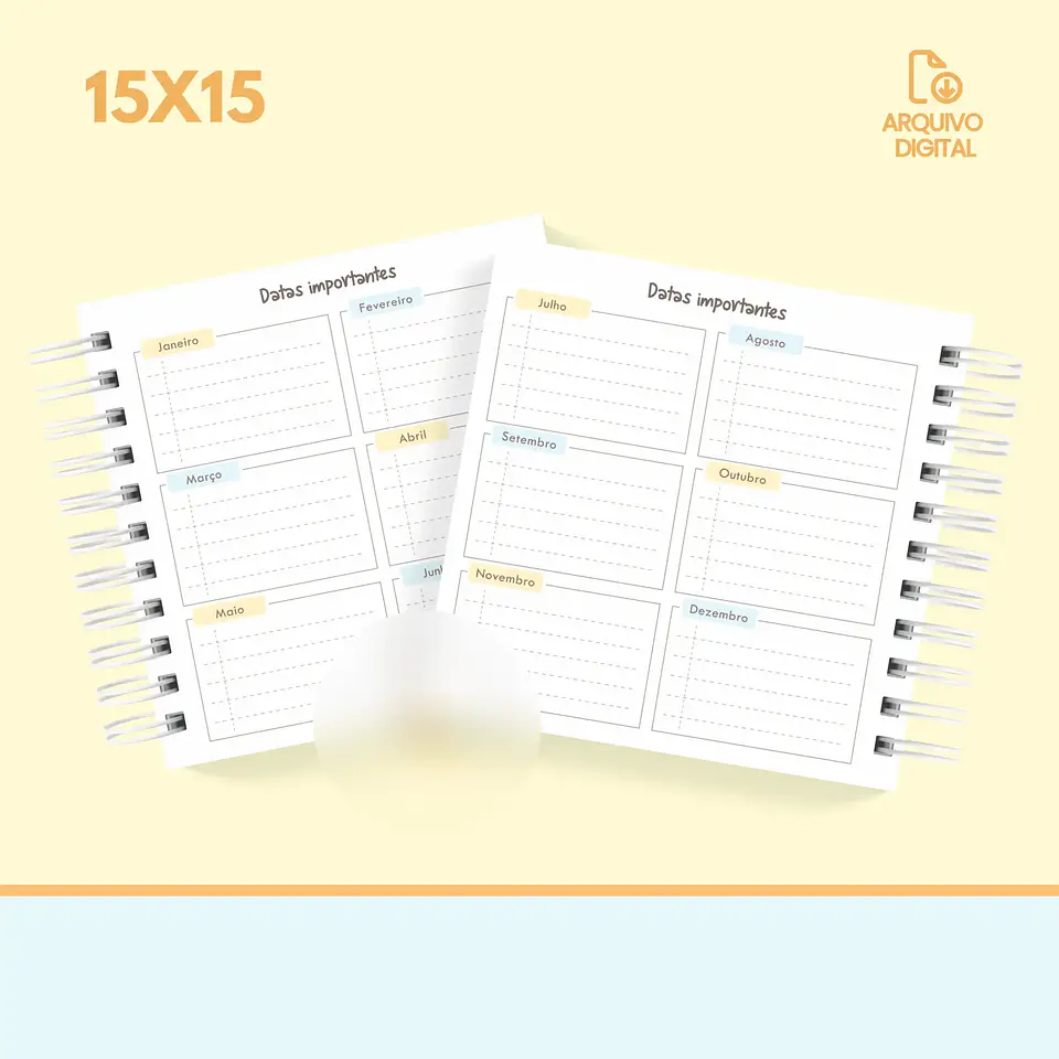 Arquivo Agenda Escolar 2025 Mini Quadrada 1DPP - Sara 8