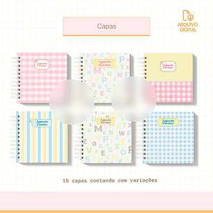 Arquivo Agenda escolar 2025 mini quadrada 2DPP - SARA