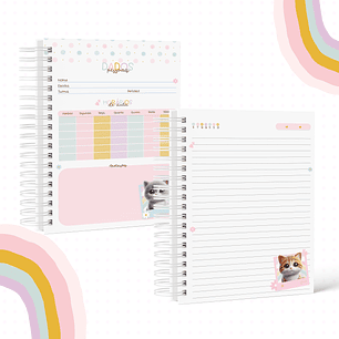 Arquivo Encadernação Volta às Aulas Gatinhos