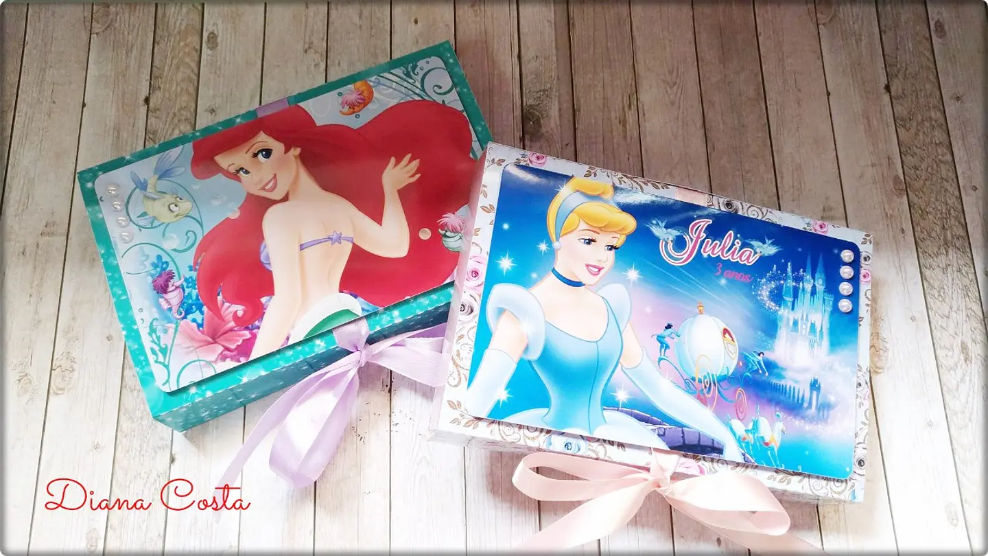 Arquivo de Corte Kit Diversão Ariel - Cinderela 1