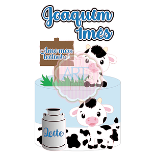 Arquivo de Corte Topo Eu Amo Teté - Vaquinha