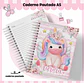 Arquivo Encadernação Kit Escolar Unicórnio - Lina - Thumbnail 4