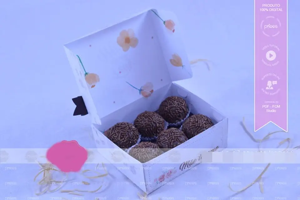 Arquivo Caixa Sem Cola Para 6 Doces - Dia das Mães 1