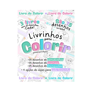 Arquivo Livrinho Para Colorir - Madi